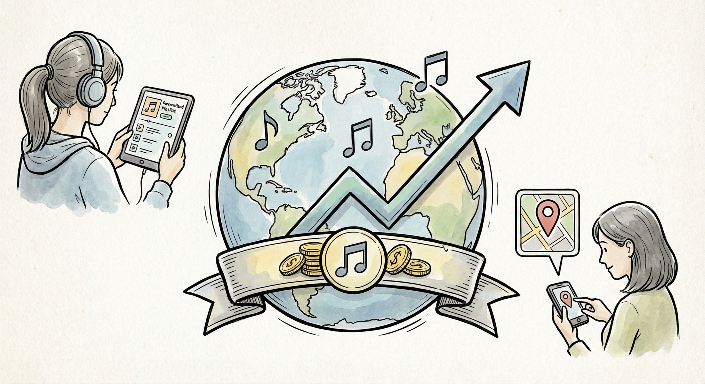 Illustration for The Playlist as Neighborhood: Why Spotify's City Sounds Feature Is the Most Honest Reflection of Urban Culture We've Got Right Now